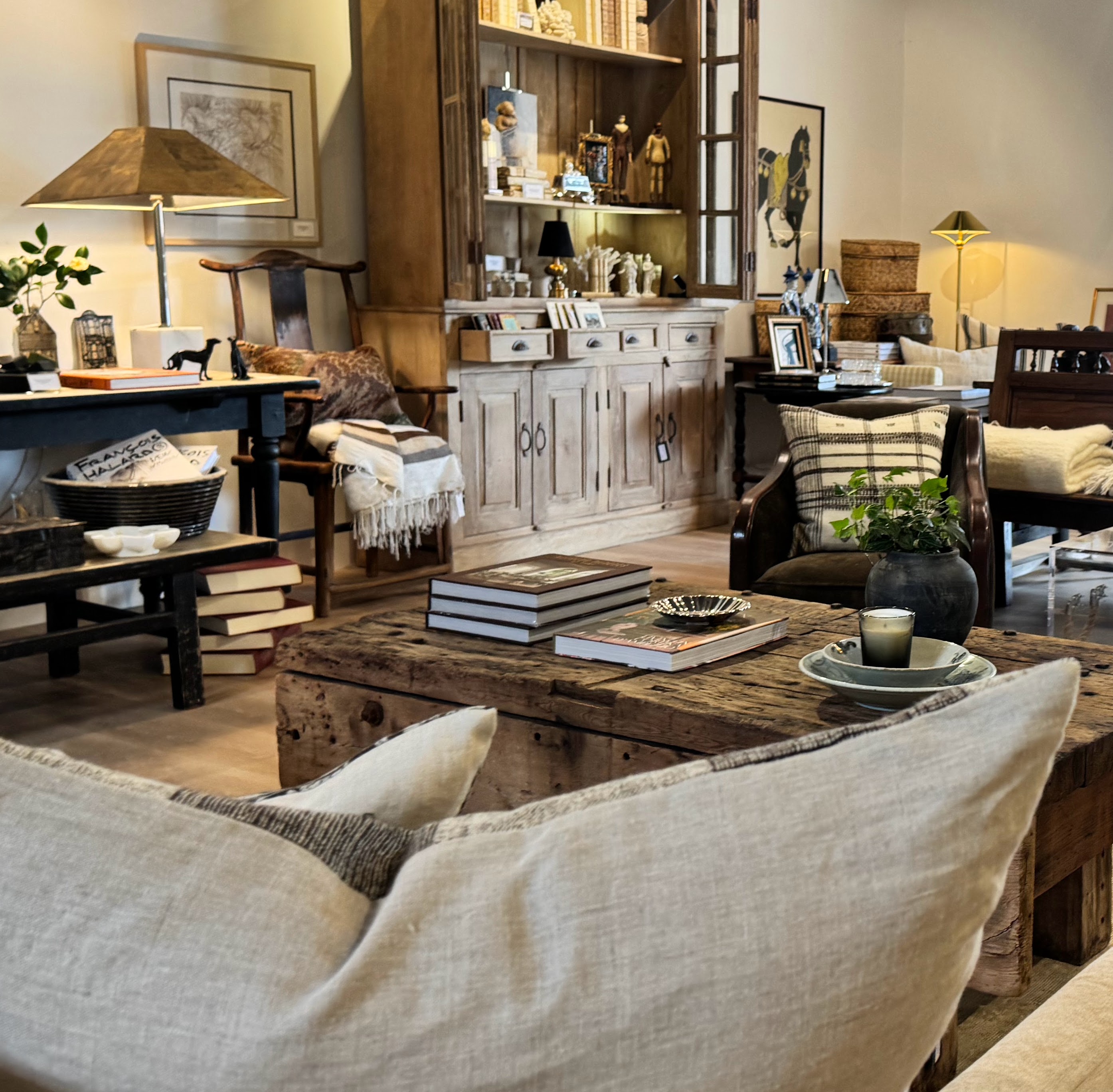 Styled corner at The Guesthouse