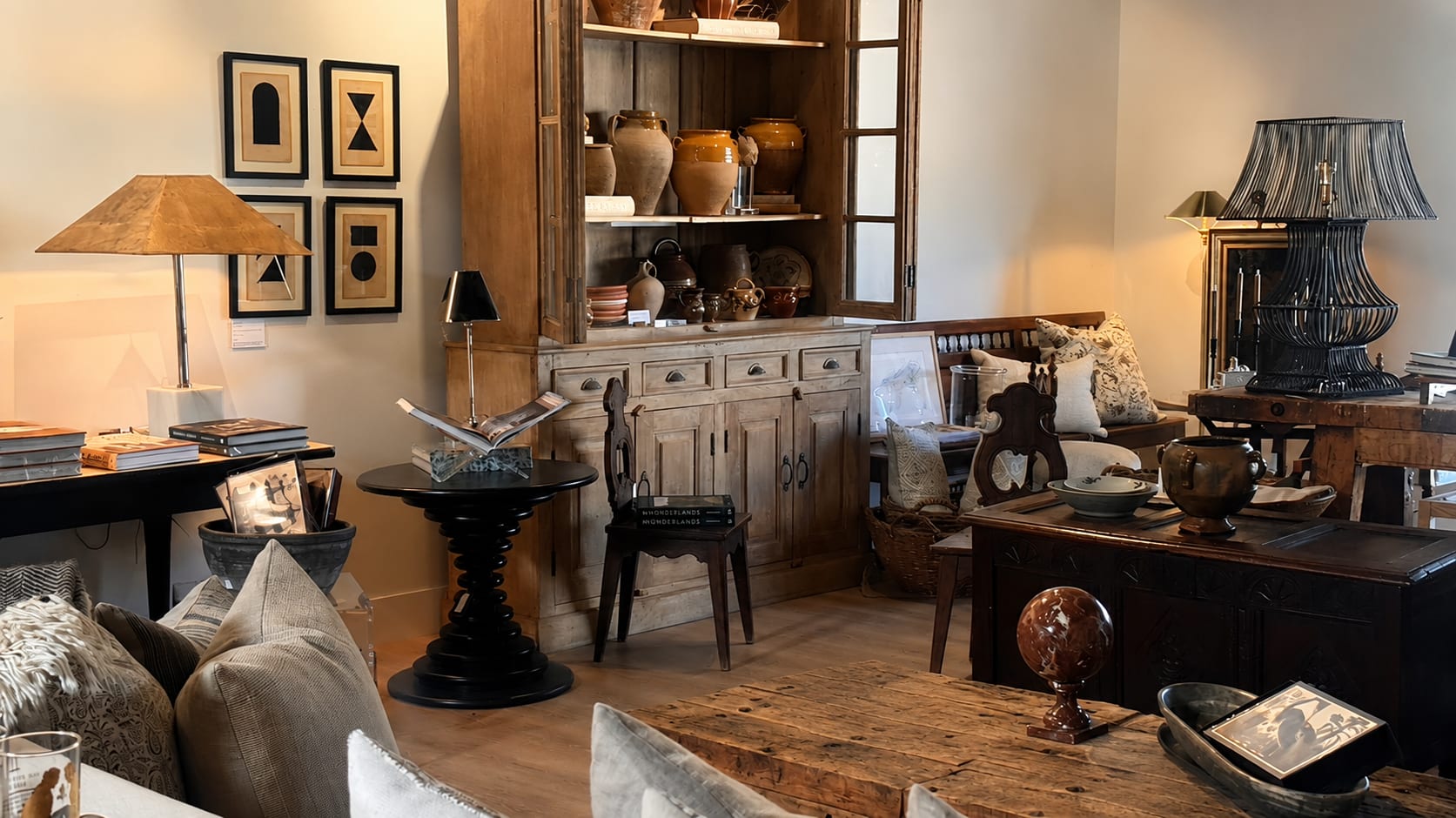 Inside The Guesthouse, vintage furniture and decor in Westlake Village